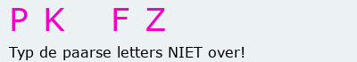 Bevestigingscode