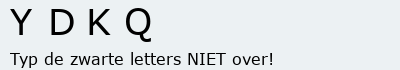 Bevestigingscode