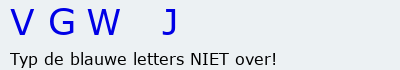 Bevestigingscode