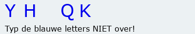 Bevestigingscode