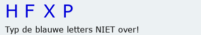 Bevestigingscode
