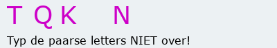 Bevestigingscode