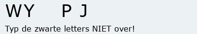Bevestigingscode