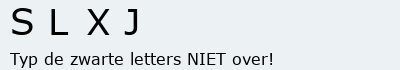 Bevestigingscode
