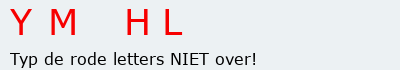 Bevestigingscode