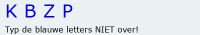 Bevestigingscode