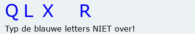 Bevestigingscode