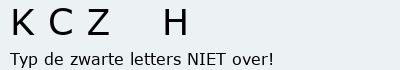 Bevestigingscode
