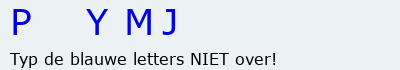 Bevestigingscode