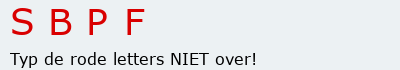 Bevestigingscode