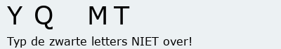 Bevestigingscode