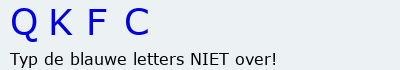 Bevestigingscode