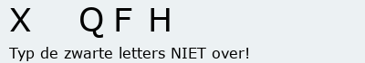 Bevestigingscode