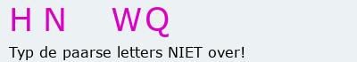 Bevestigingscode