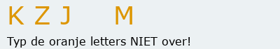 Bevestigingscode