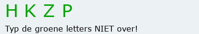 Bevestigingscode