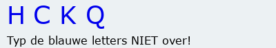 Bevestigingscode