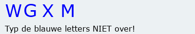 Bevestigingscode