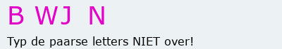 Bevestigingscode