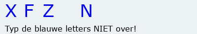 Bevestigingscode