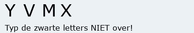 Bevestigingscode