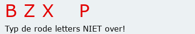 Bevestigingscode