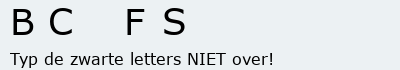 Bevestigingscode
