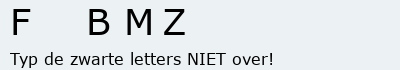 Bevestigingscode