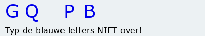Bevestigingscode