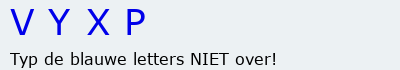 Bevestigingscode