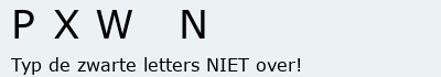 Bevestigingscode