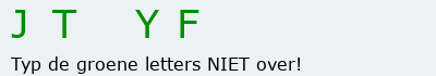 Bevestigingscode
