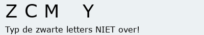Bevestigingscode