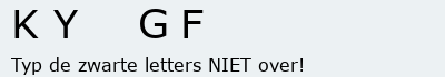Bevestigingscode