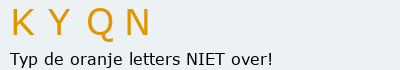 Bevestigingscode