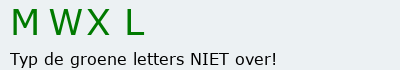 Bevestigingscode