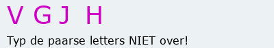 Bevestigingscode