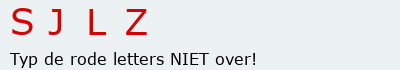 Bevestigingscode