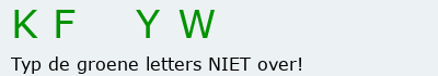 Bevestigingscode