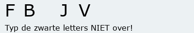 Bevestigingscode