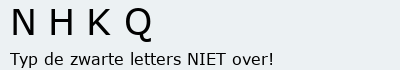 Bevestigingscode