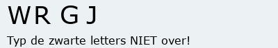 Bevestigingscode