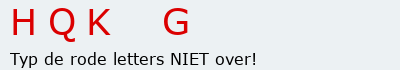 Bevestigingscode