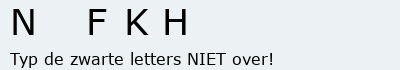 Bevestigingscode