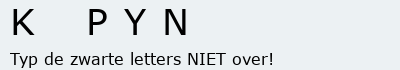 Bevestigingscode
