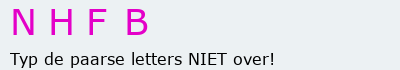 Bevestigingscode