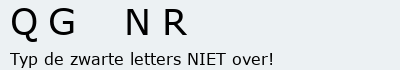 Bevestigingscode