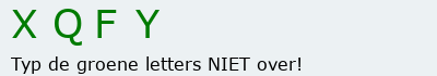 Bevestigingscode