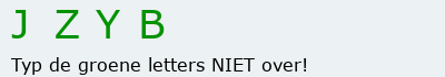 Bevestigingscode