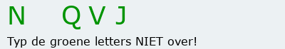 Bevestigingscode